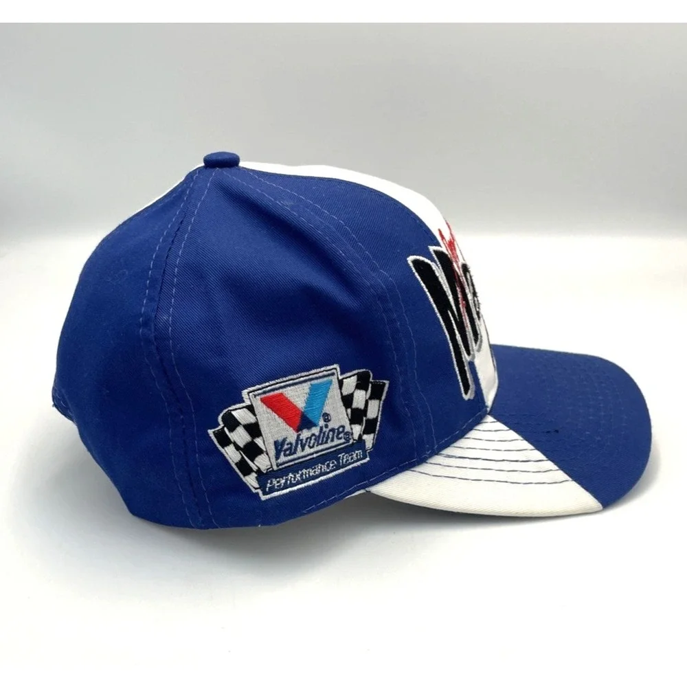 Vintage Mark Martin #6 AJD Snapback Hat Valvoline Nascar Roush Racing Cap - Picture 3 of 9